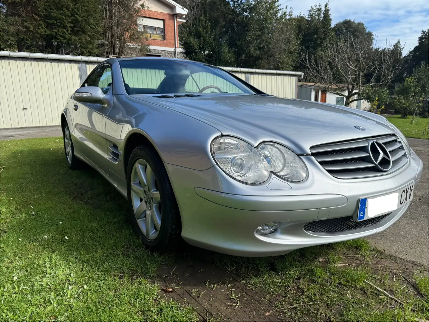 Mercedes-Benz SL 350 Argent - 2