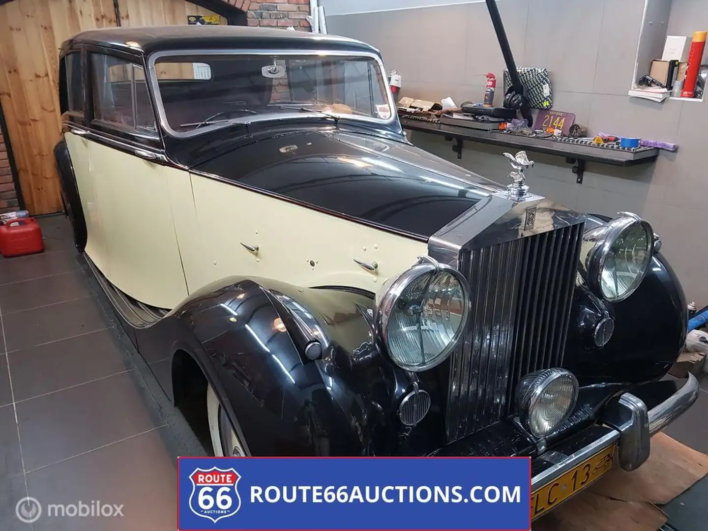Rolls-Royce Silver Wraith | 1950 | Route 66 Auctions Zwart - 2