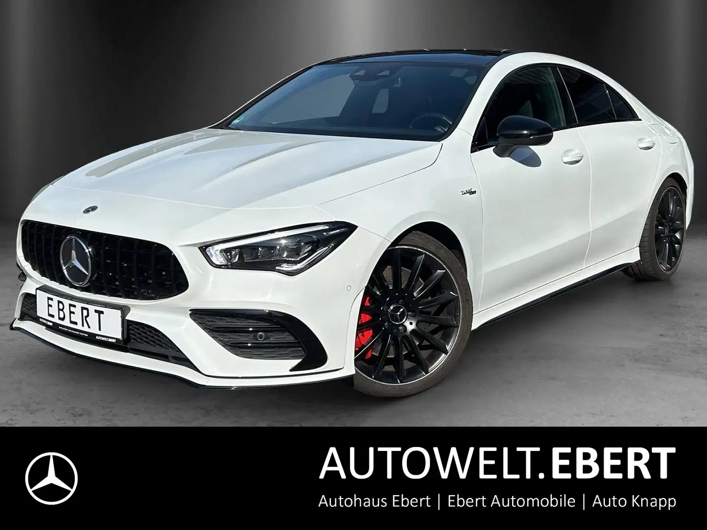 Mercedes-Benz CLA 35 AMG Pano MLED HighEndMBUX Hifi AERO Night Wit - 1