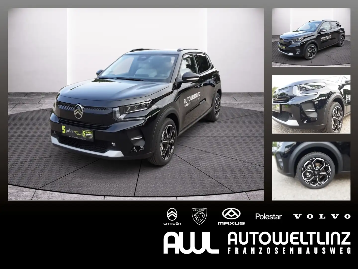 Citroen C3 Elektro 113 MAX Noir - 1