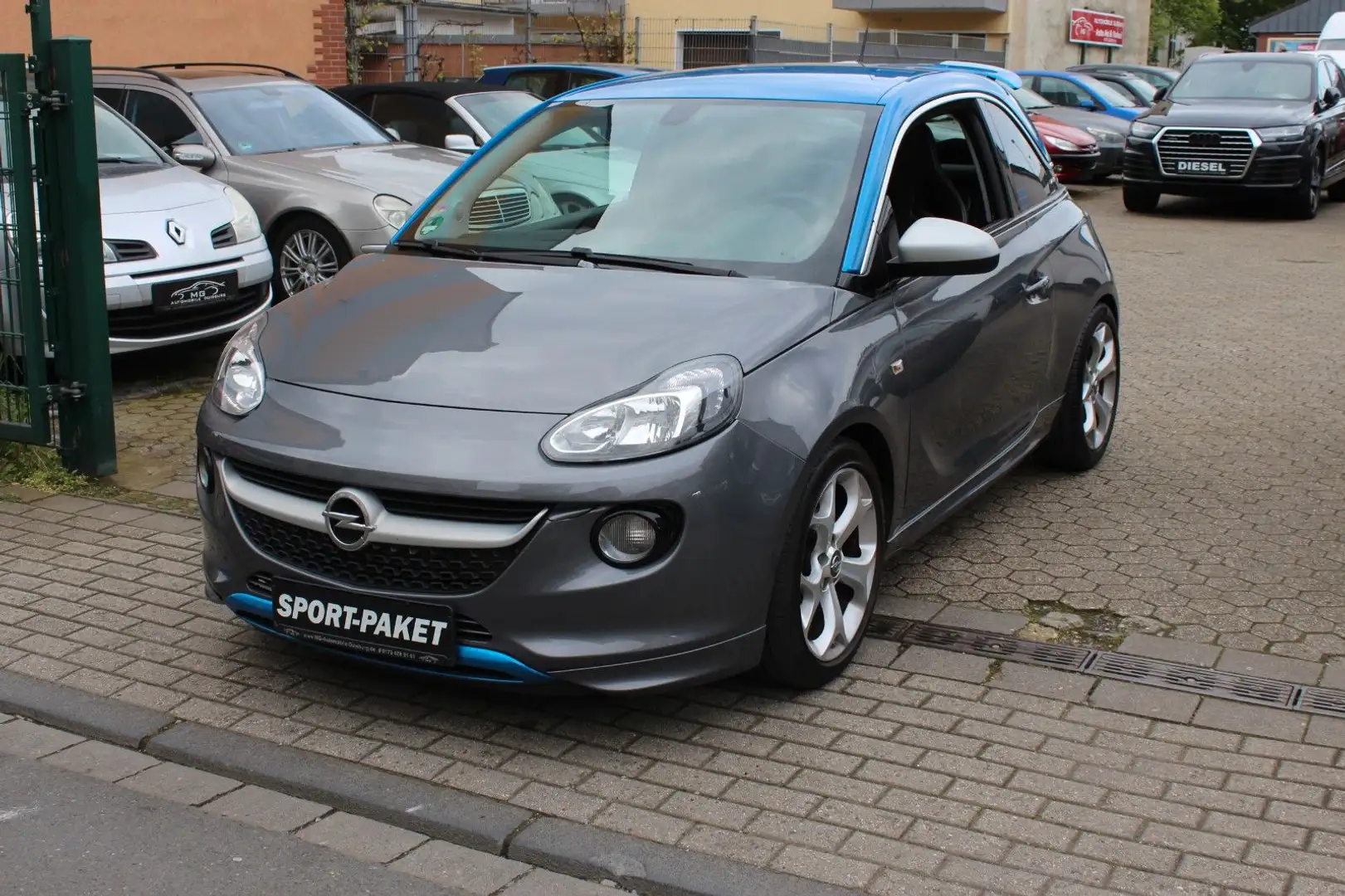 Opel Adam S Sport 1.4/Recaro-Sitz/Temp./Lenkrad.Hzg. Gris - 1