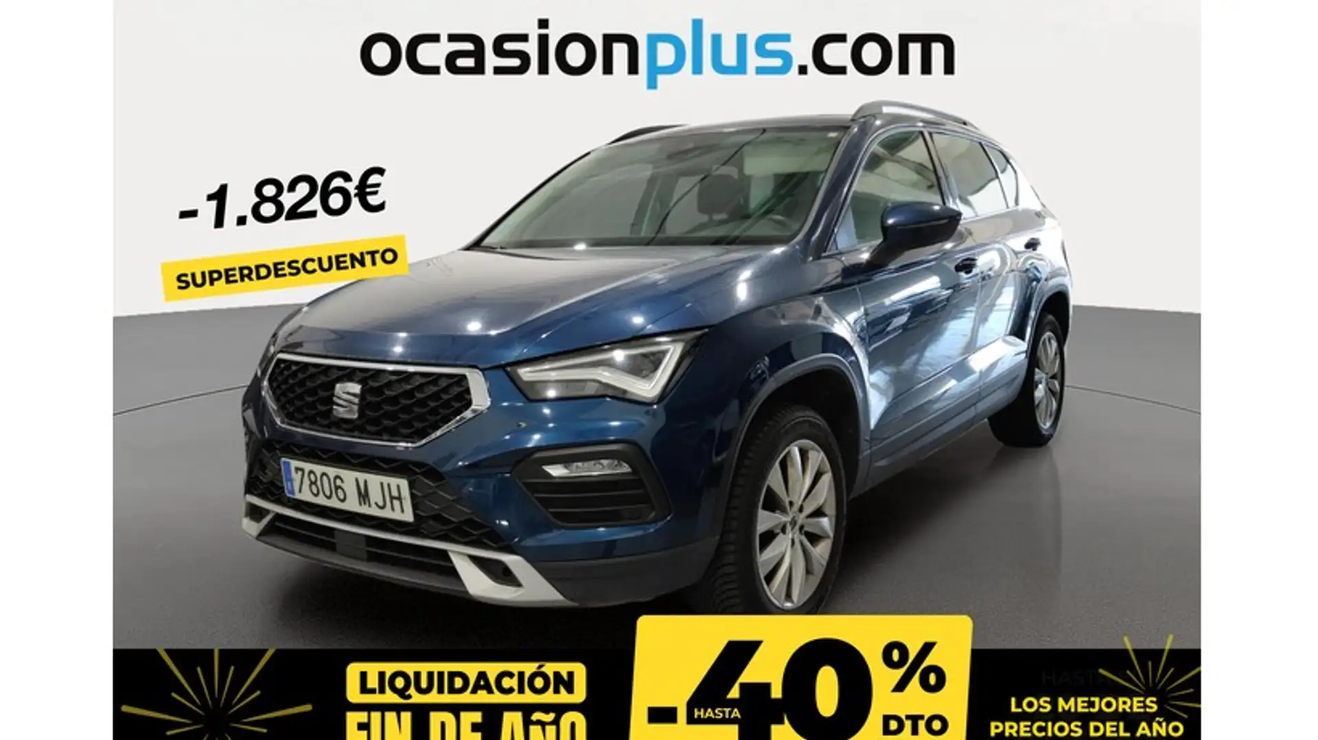 SEAT Ateca 1.5 EcoTSI S&S Style XM Bleu - 1