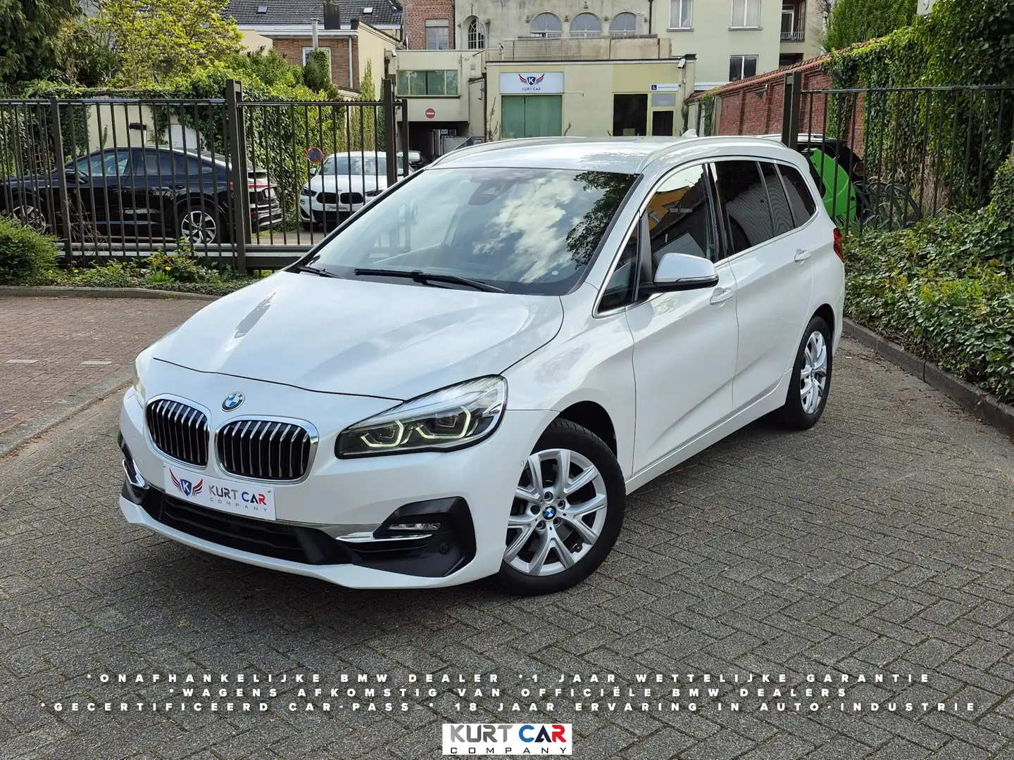 BMW 220 Gran Tourer 220iAS Luxury / Harman Kardon / LED Blanc - 1