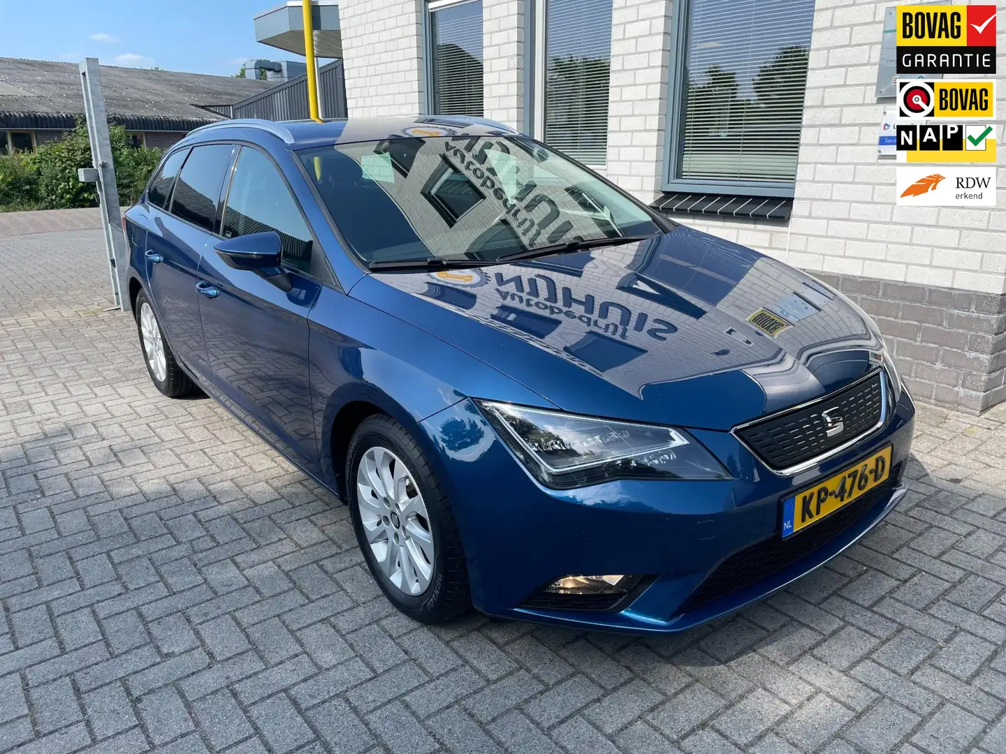 SEAT Leon ST 1.0 EcoTSI Style Connect / Trekhaak / Camera / Bleu - 1