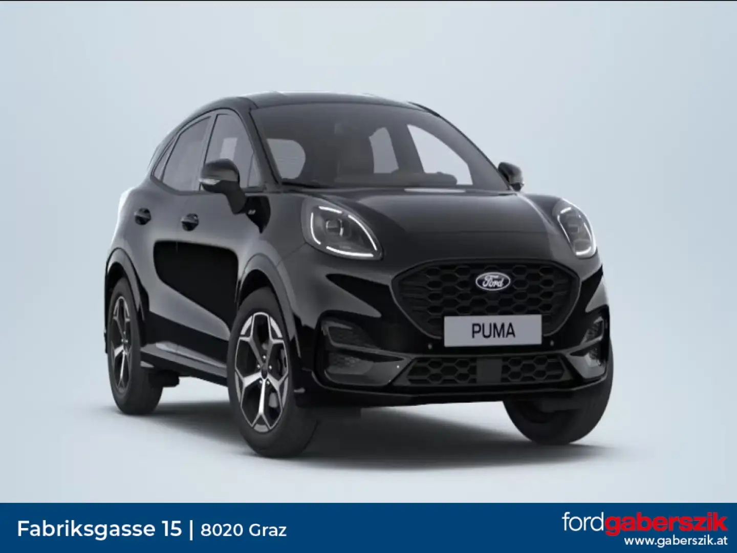 Ford Puma 1,0 EcoBoost Hybrid ST-Line Schwarz - 1
