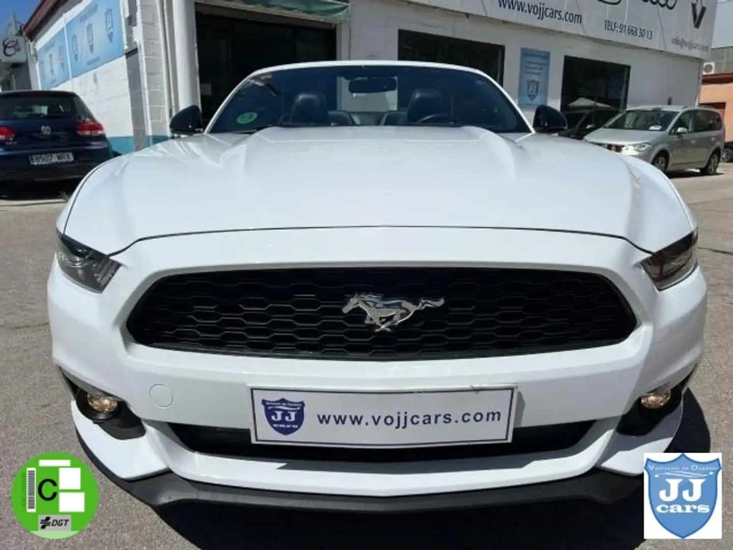 Ford Mustang Convertible 2.3 EcoBoost Aut. Bianco - 2