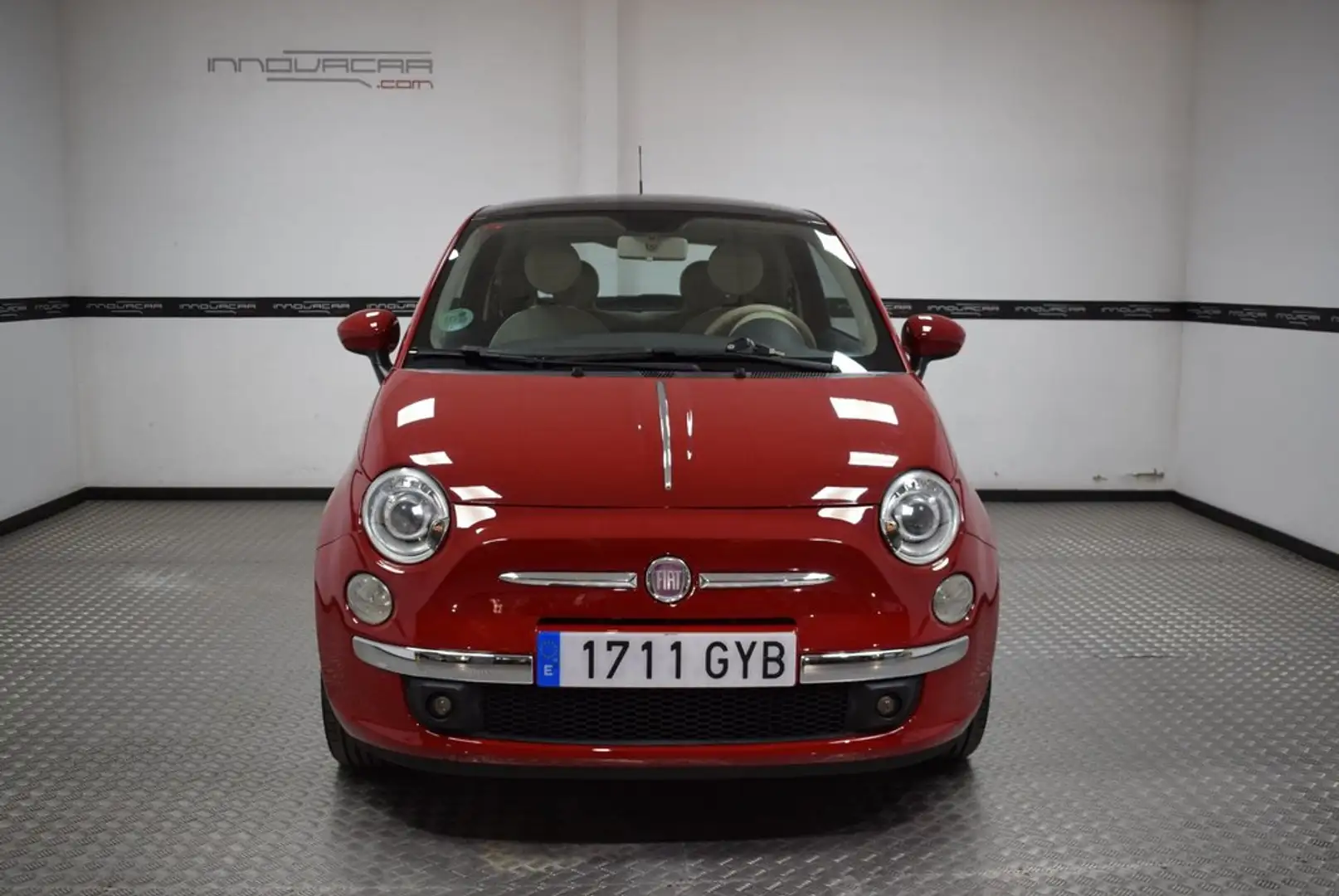 Fiat 500 1.4 Lounge Rojo - 2