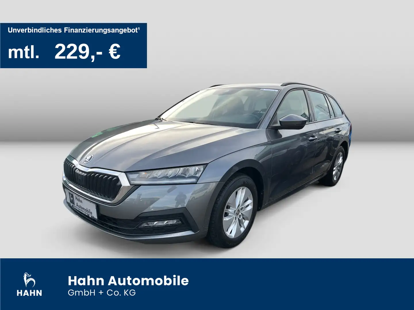Skoda Octavia Combi 2.0TDI Active Klima LED APP DAB Grau - 1