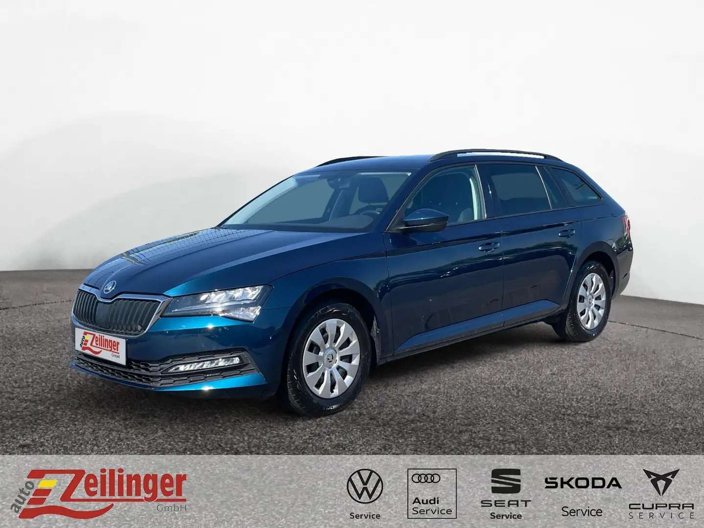 Skoda Superb Combi Active TSI DSG|NAV|KESSY|SMART LINK Blau - 1