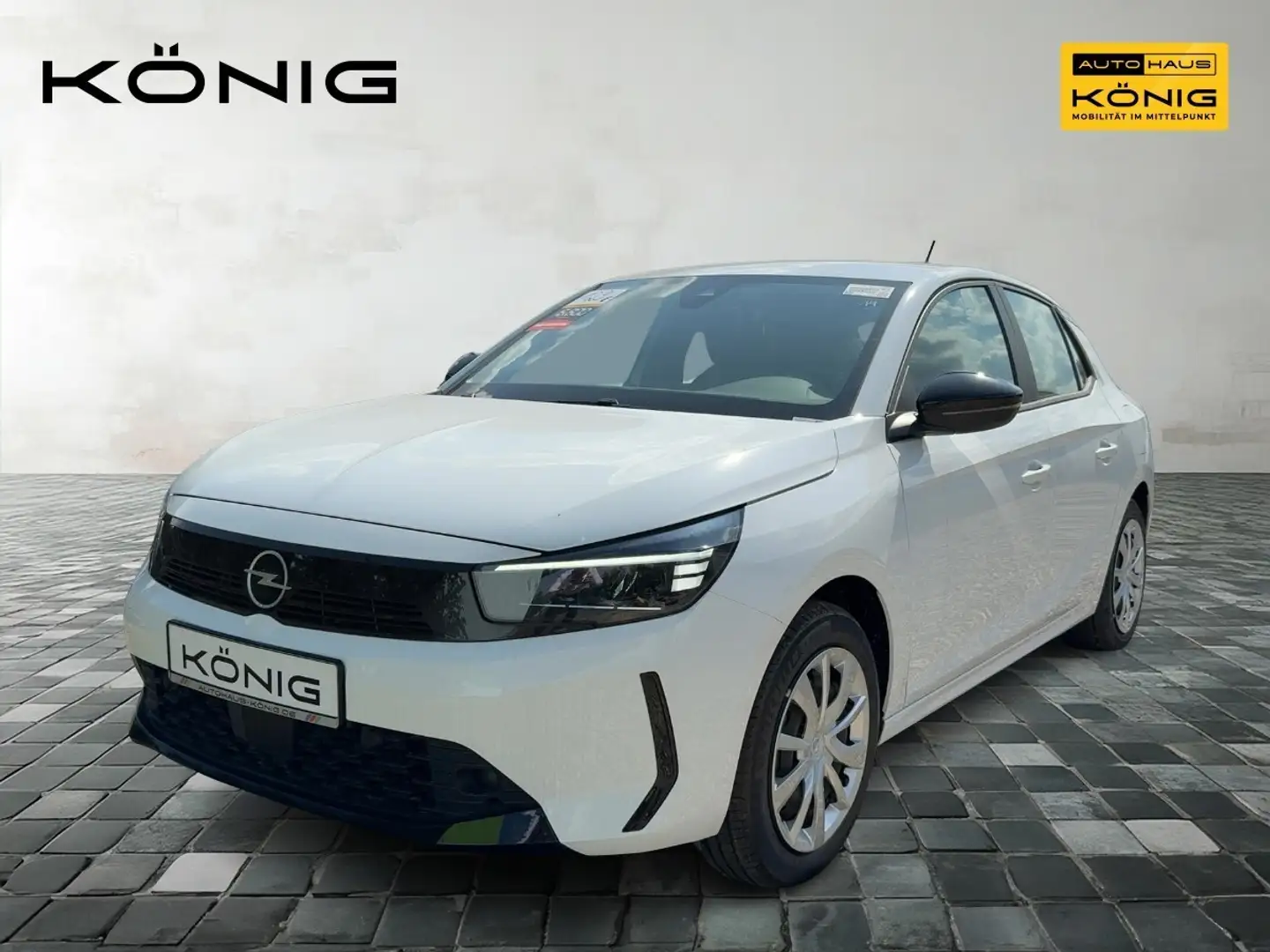 Opel Corsa Edition 1.2 AUTOMATIK Weiß - 1