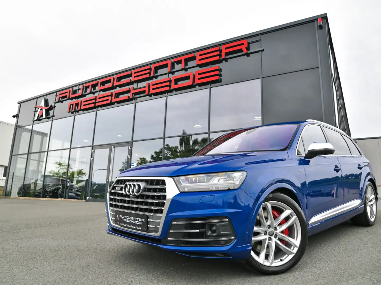 Audi SQ7 4.0 TDI Virtual* HUD* Standhzg* Luft* AHK* Blue - 1