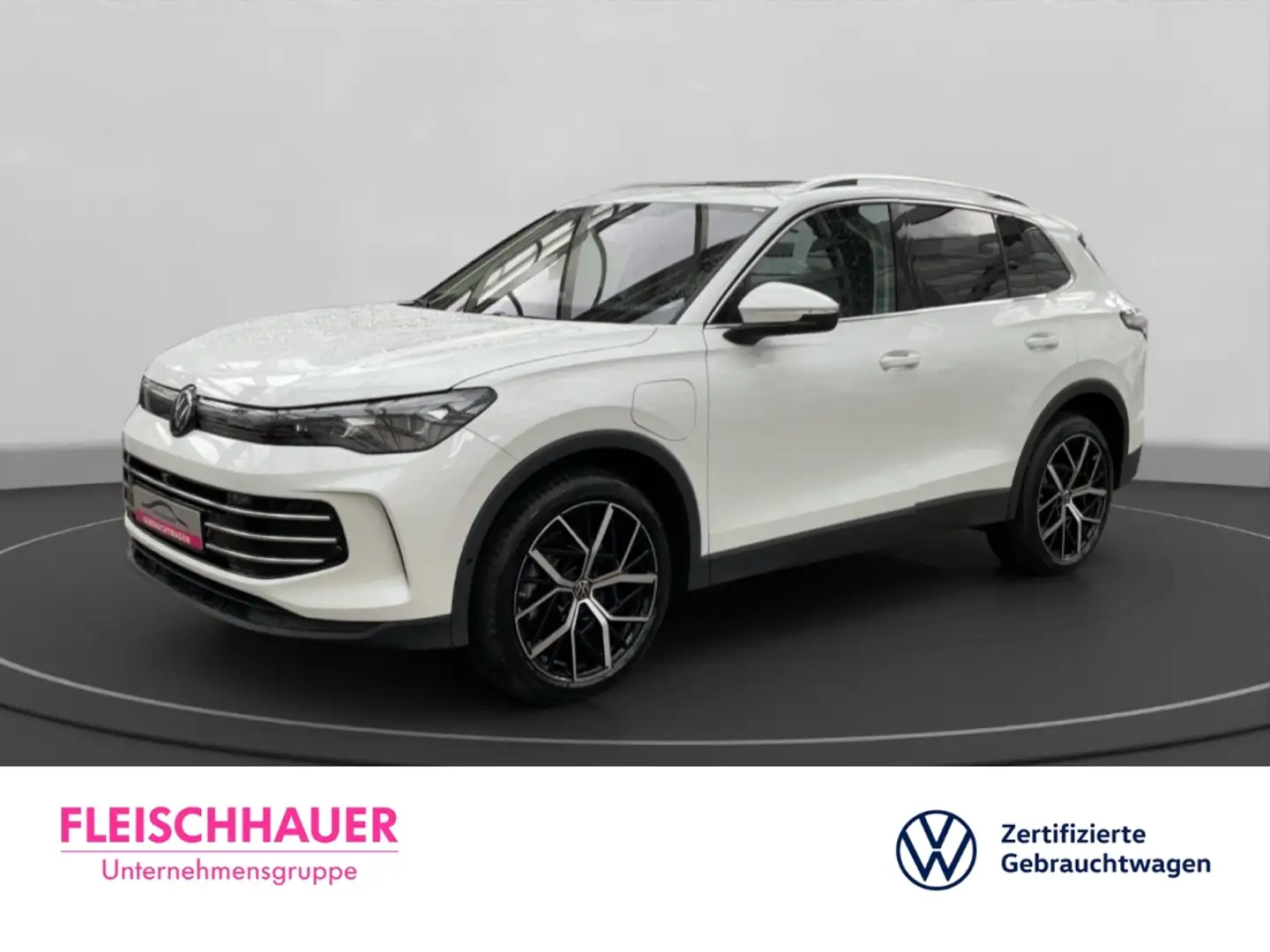 Volkswagen Tiguan 1.5 TSI DSG eHybrid HUD AD AHK-klappbar El. Panoda Weiß - 1