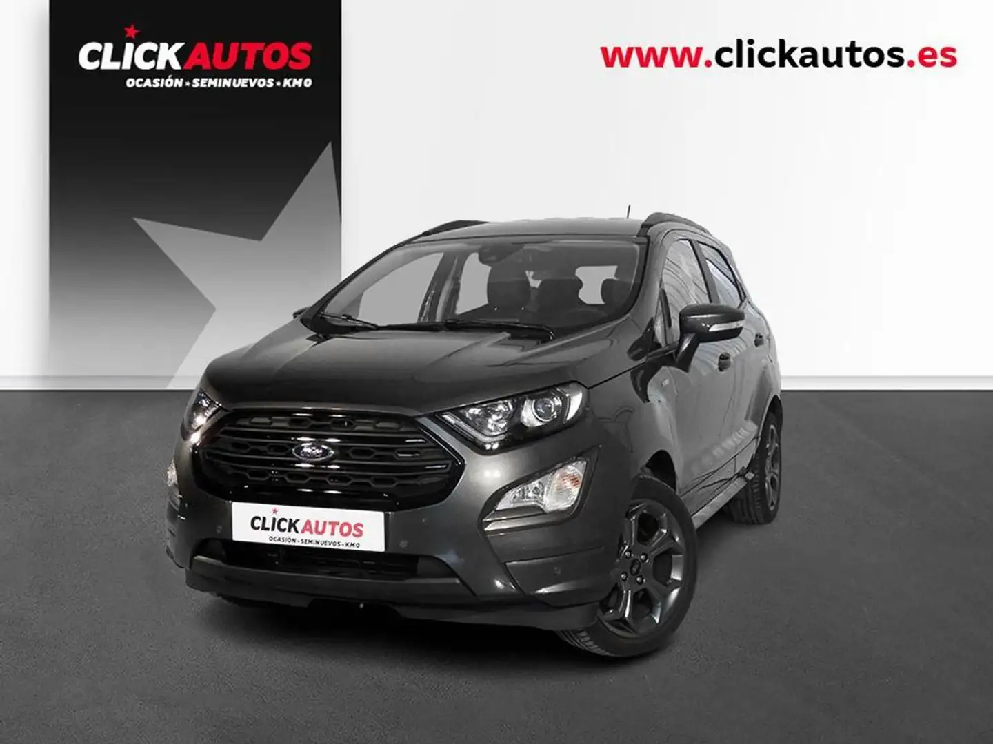 Ford EcoSport 1.0 EcoBoost ST Line 125 Gris - 1