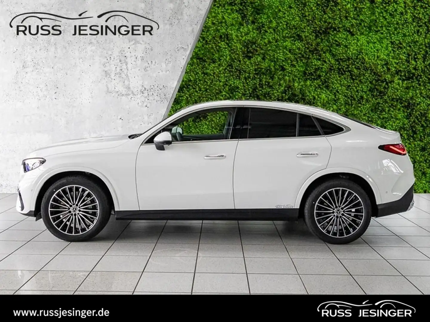 Mercedes-Benz GLC 300 4M Coupé AMG Line *LED*HUD*MBUX*Burm*AHK Bianco - 2