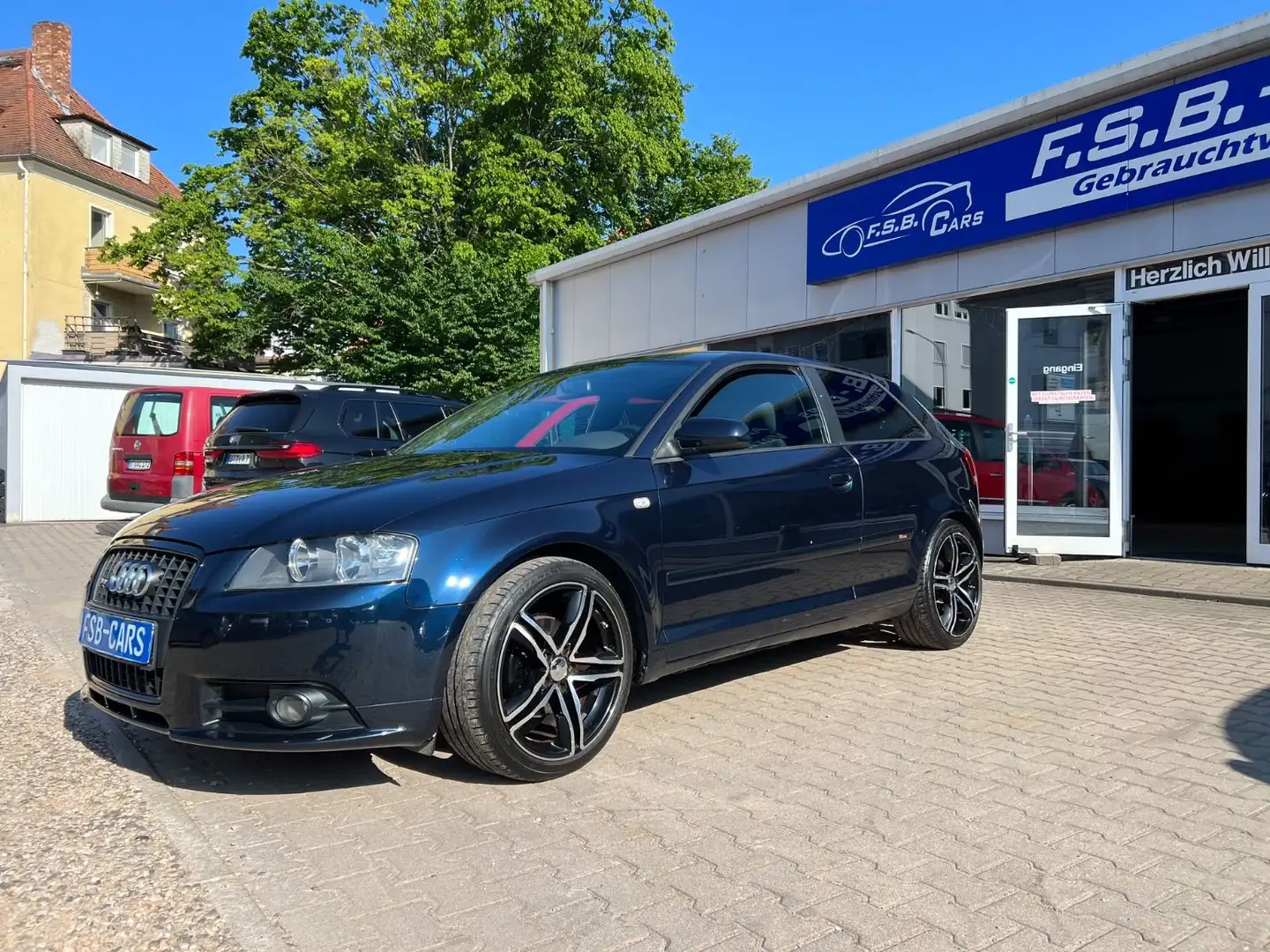 Audi A3 1.4 TFSI S-line Blauw - 2
