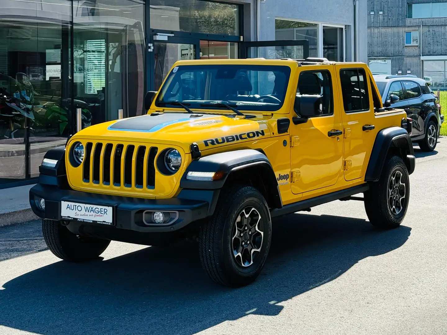 Jeep Wrangler Plug-In Hybrid Rubicon 4xe Gelb - 1
