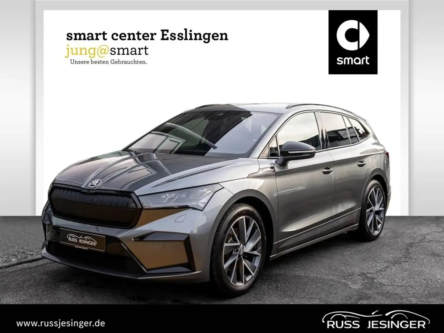Skoda Enyaq iV 80 Sportline *ACC*LED*Cam*360*Ambi*TotW Grau - 1