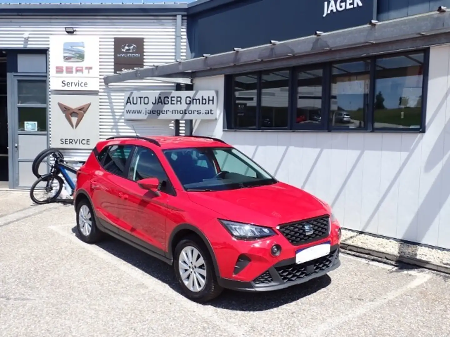 SEAT Arona 1,0 Eco TSI Style Rot - 1
