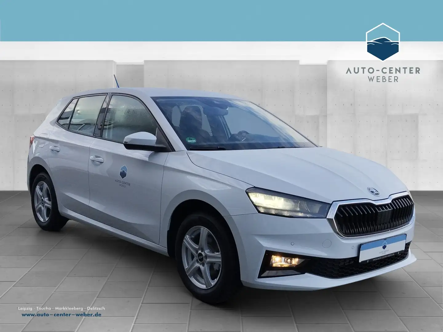 Skoda Fabia 1.0 TSI Selection KlimaA*LED*LM*Navi*PDC Weiß - 1