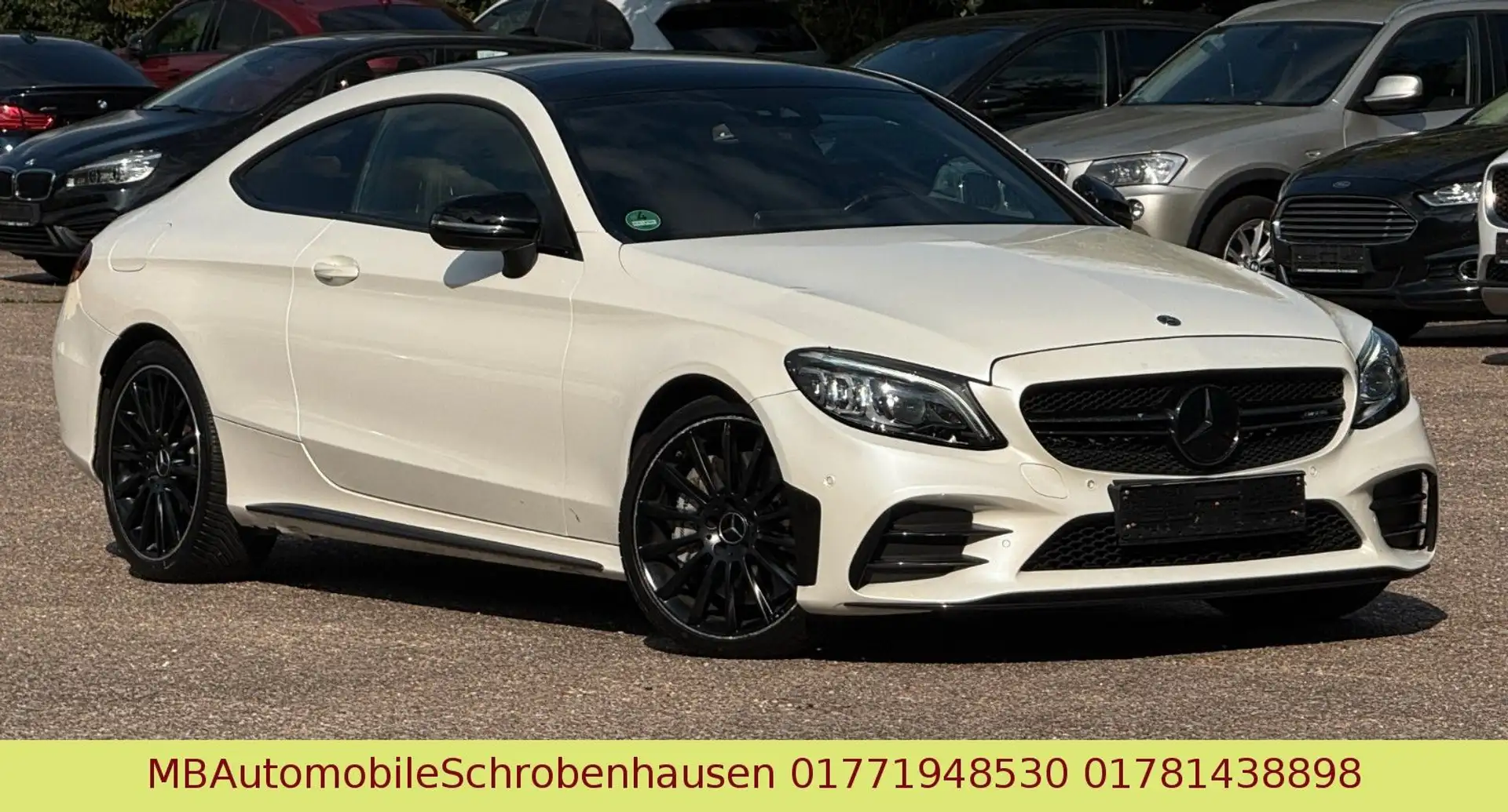 Mercedes-Benz C 43 AMG Coupe 4Matic PANORAMA Weiß - 1