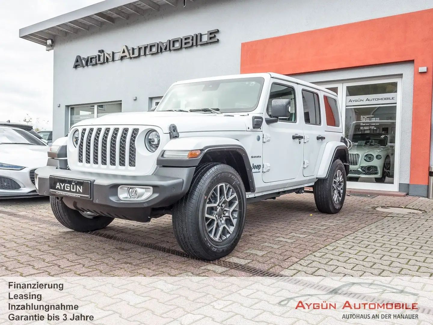 Jeep Wrangler 2.0 Unlimited PHEV*Sahara*Hardtop*ACC* Weiß - 1