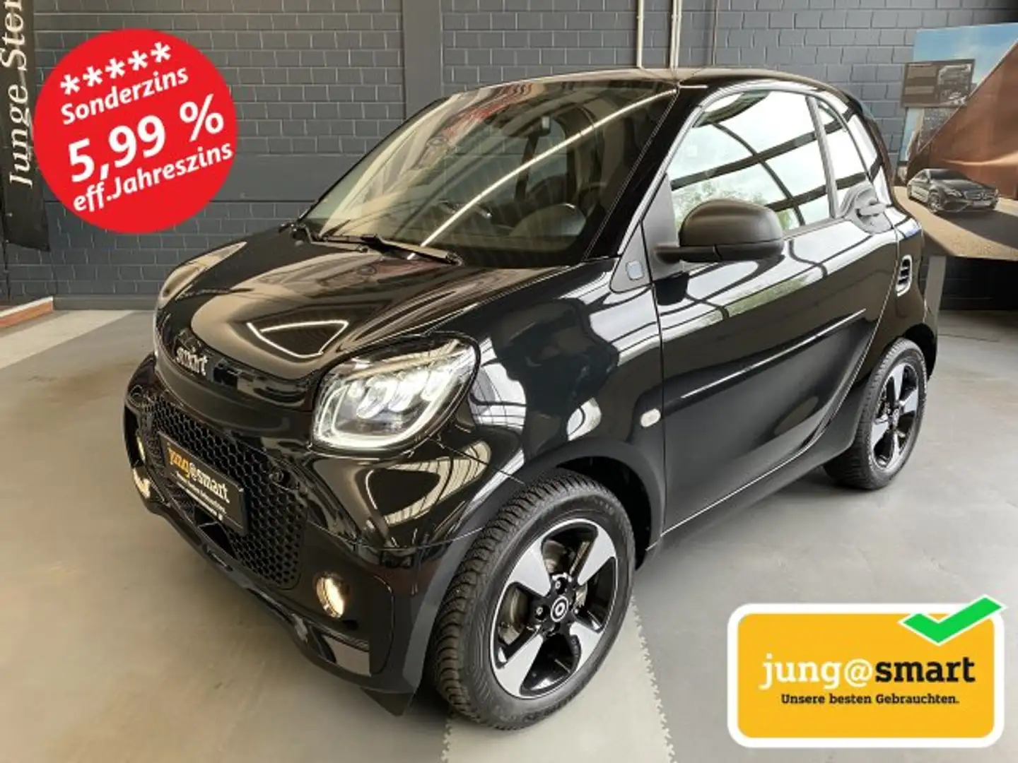smart forTwo EQ fortwo Exclusive passion LED Kamera Panorama BC Fekete - 1