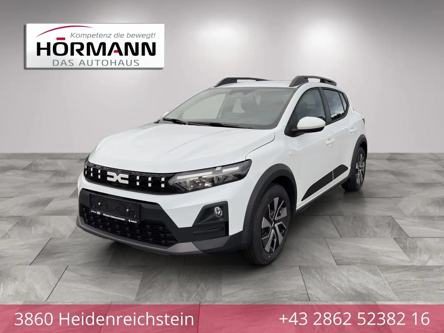 Dacia Sandero Stepway Expression TCe 110 Weiß - 1