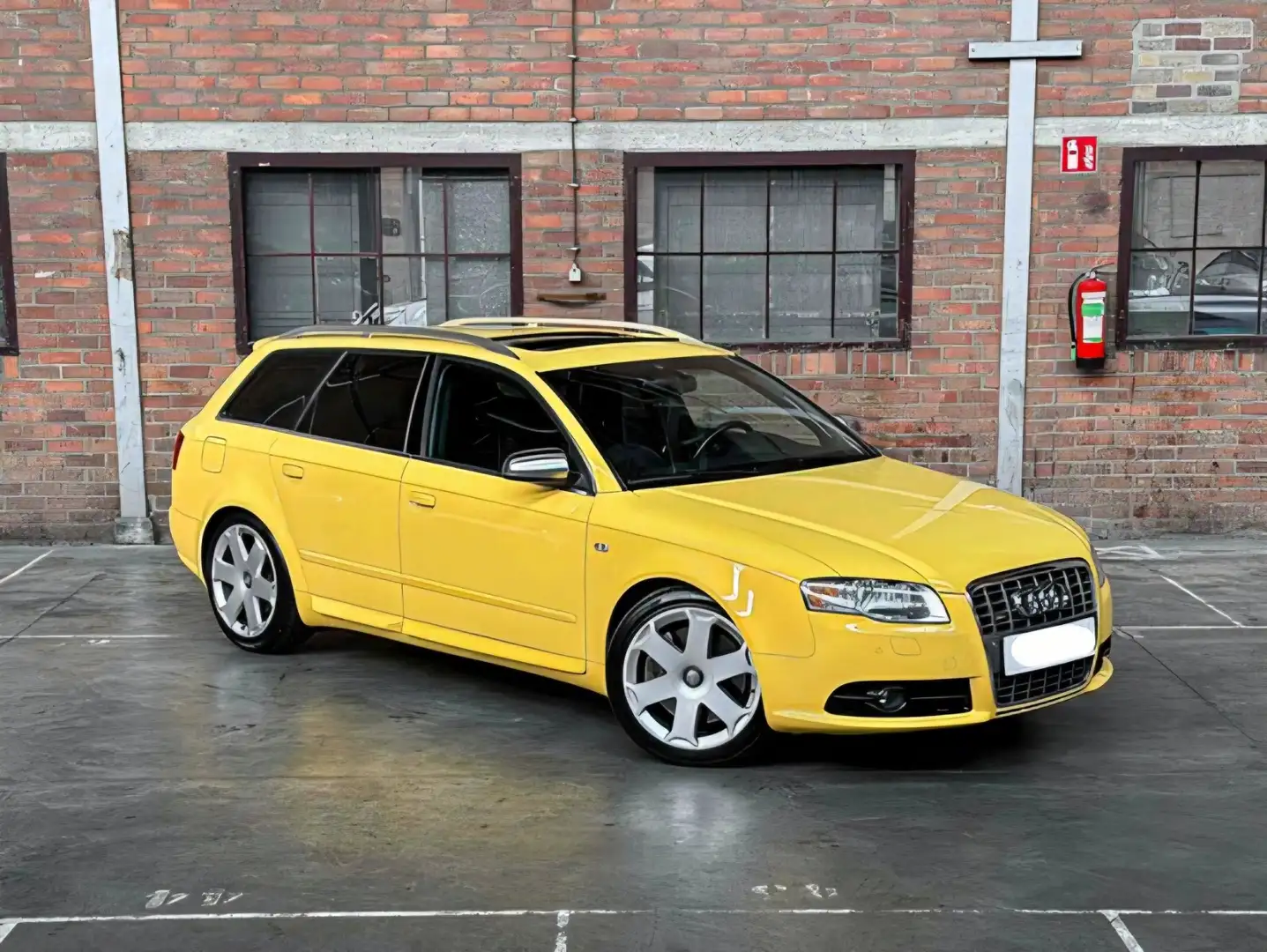 Audi A4 4.2 V8 S4 quattro 8ED B7 Imolageel sunroof Jaune - 1