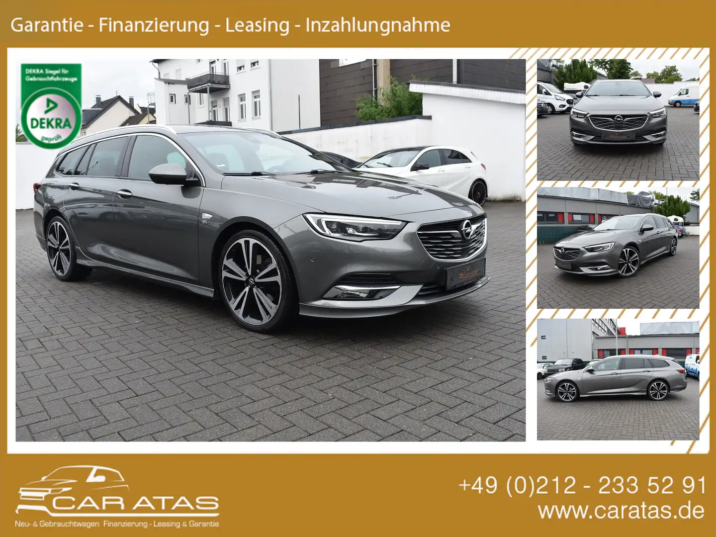 Opel Insignia 2.0 CDTI OPC LINE HEAD UP MASSAGE 360° Grau - 1