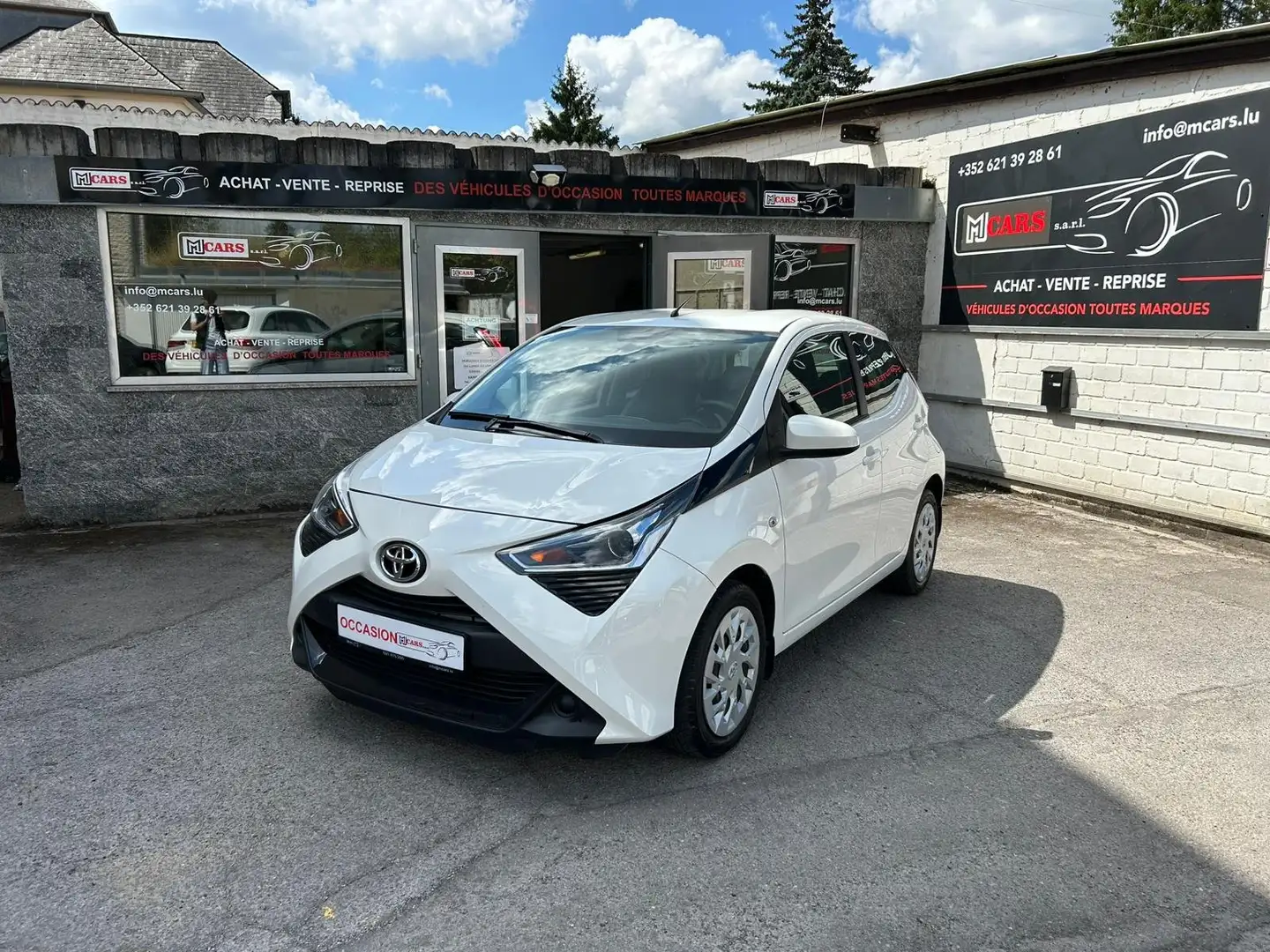 Toyota Aygo 1.0 Automatique Camera Car Play Blanc - 1