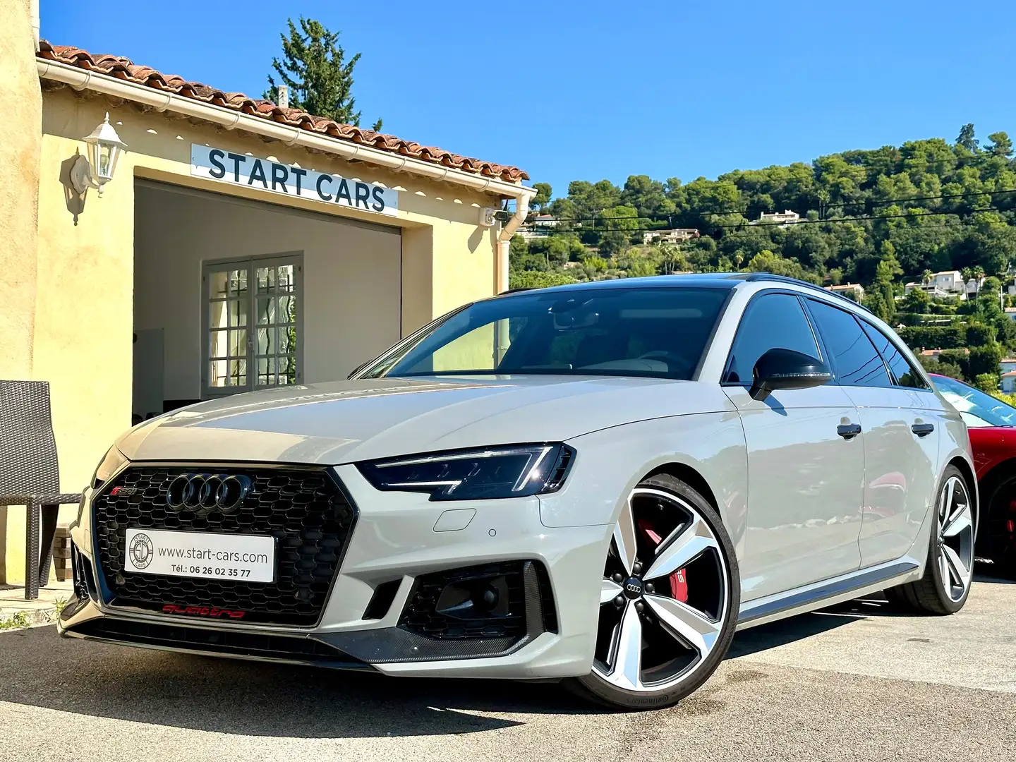 Audi RS4 Avant V6 2.9 TFSI 450 ch Tiptronic 8 Gris - 1