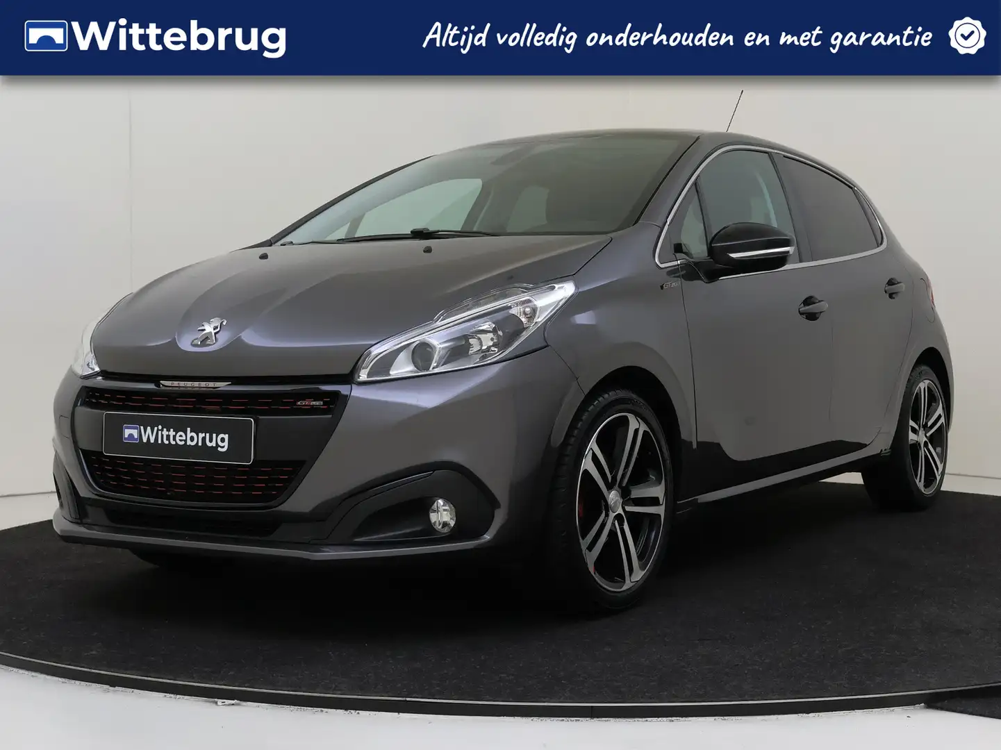 Peugeot 208 1.2 PureTech GT-line | Navigatie | Apple Carplay | Grijs - 1