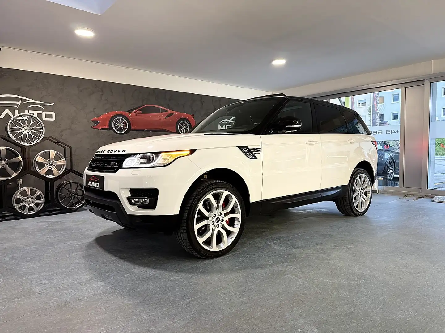 Land Rover Range Rover Sport 3,0 SDV6 HSE Dynamik-Paket Weiß - 1