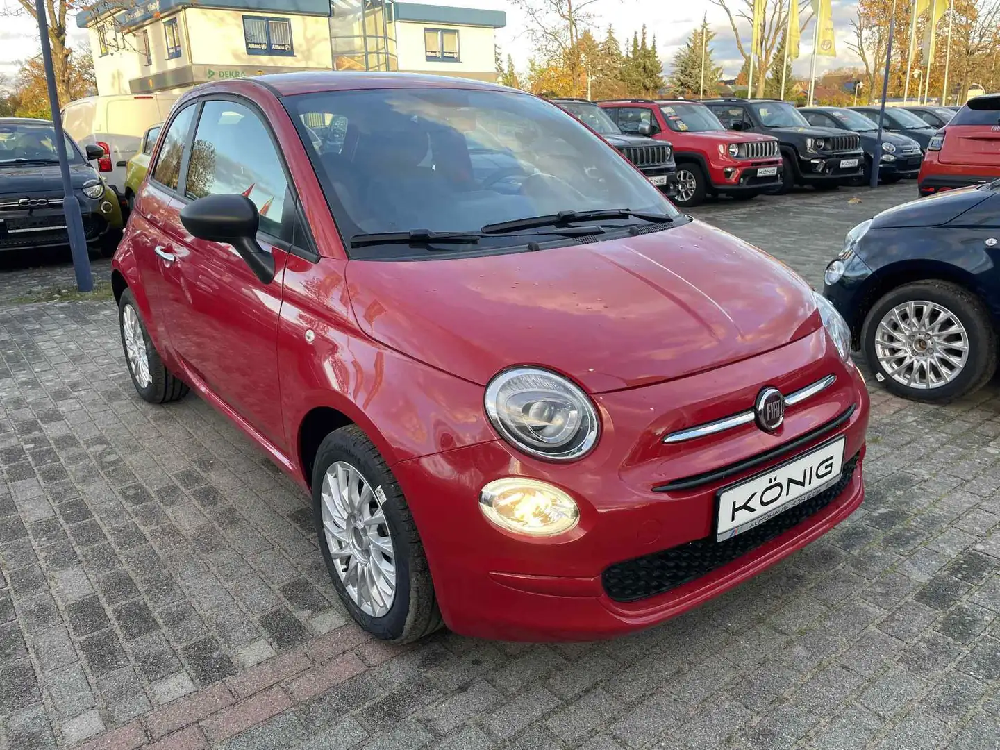 Fiat 500 1.0 Klima & Sound-PDC-Allwetterreifen Rosso - 2