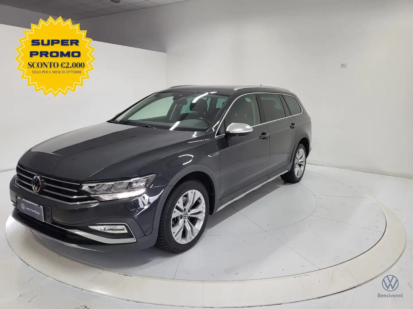 Volkswagen Passat Alltrack 8ª serie Alltrack 2.0 TDI 200 CV 4MOTION DSG Gris - 1