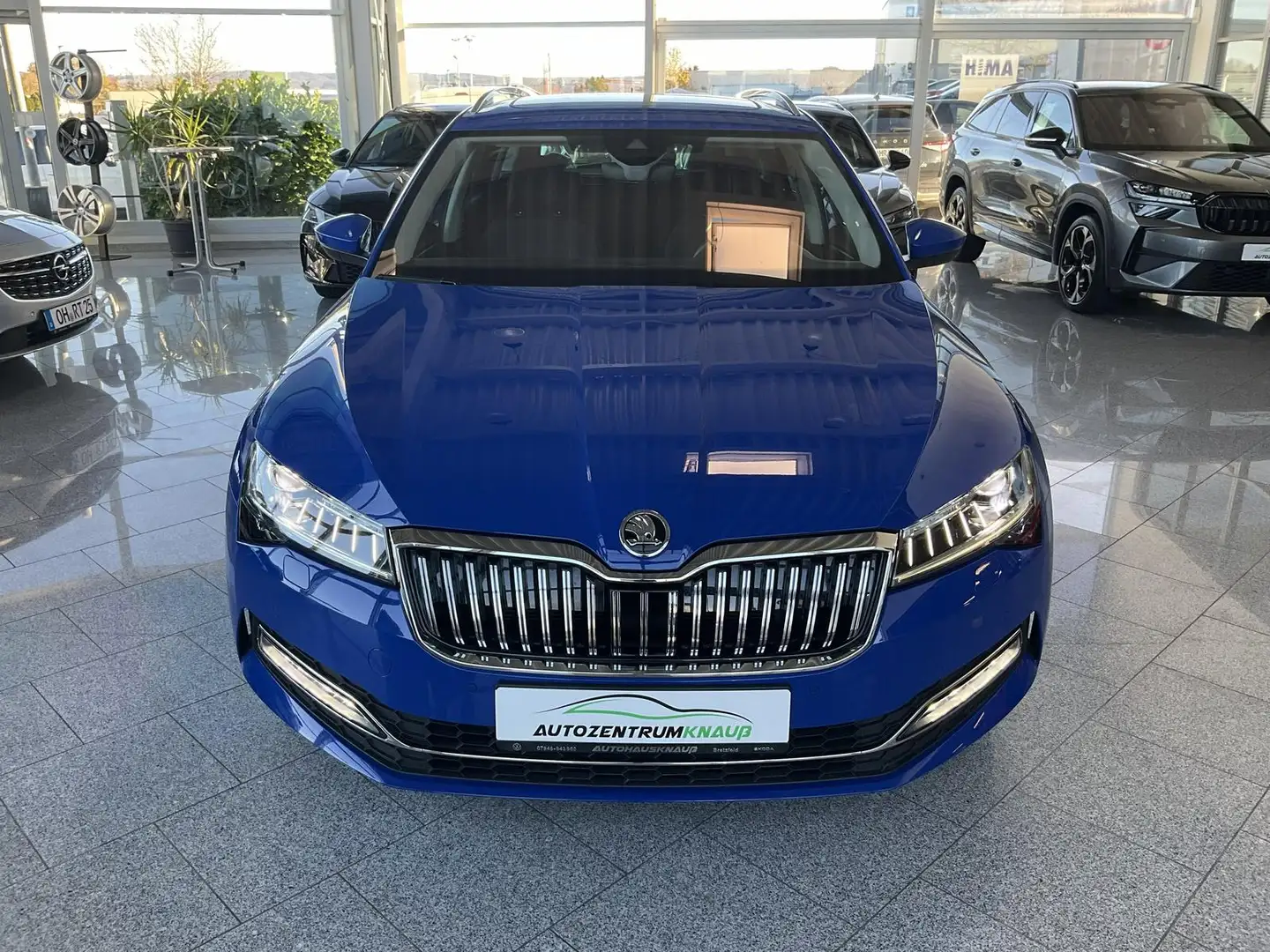 Skoda Superb 1.5TSI Style LED AHK ACC R-Kam el.Sitze 3-Zonen-Kl Blau - 2