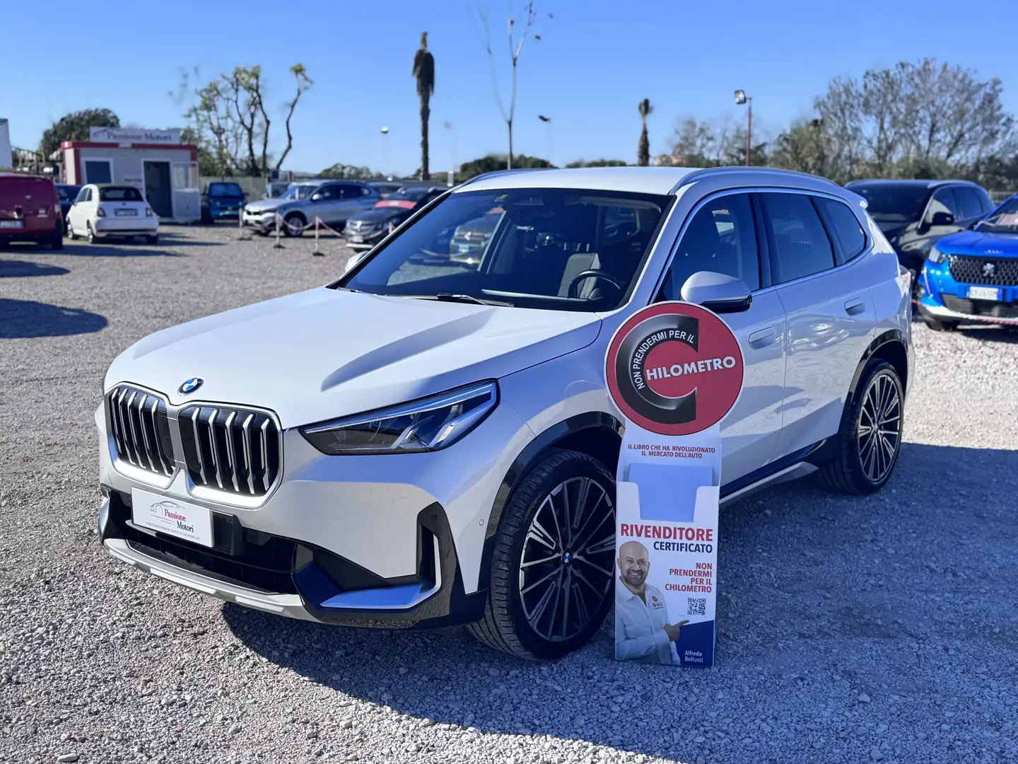 BMW X1 sdrive18d X-Line auto Blanc - 1
