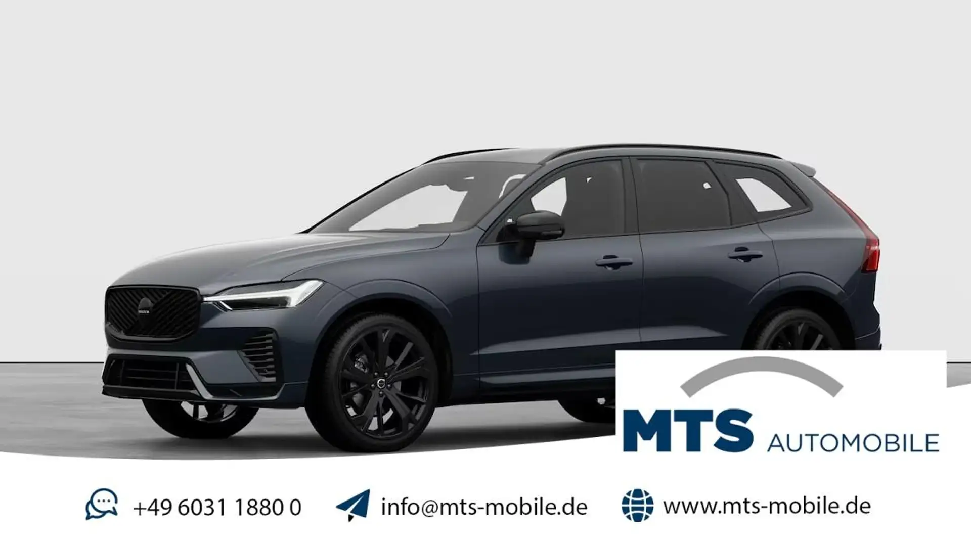 Volvo XC60 B5 AWD Plus Black Edition H/K RFK TH-LED Kék - 1