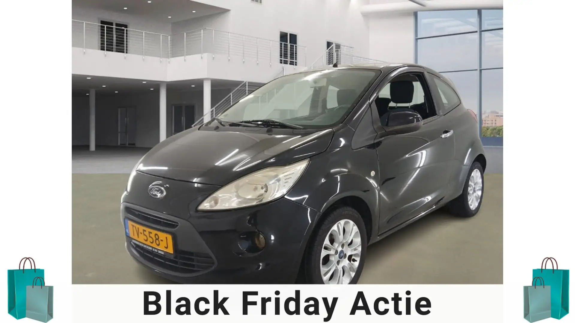 Ford Ka/Ka+ 1.2 Limited/VELGEN/ZUINIG Schwarz - 1