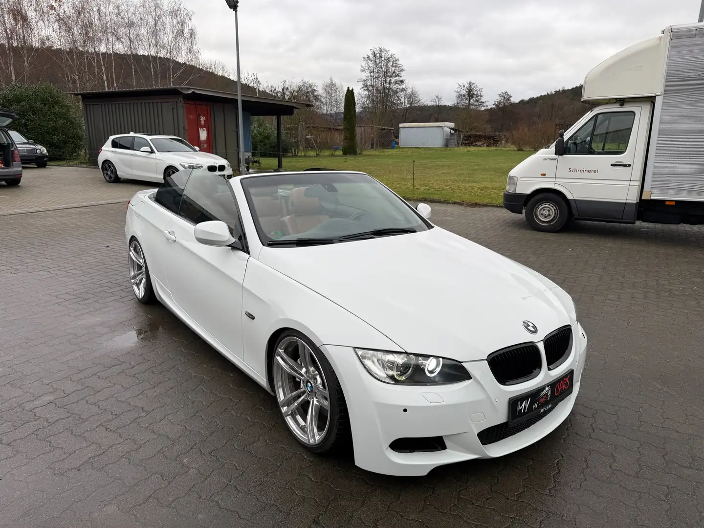 BMW 335 335i*H&R*Leder*Navi*19"Zoll*M-Paket*Sportgetriebe* Weiß - 1