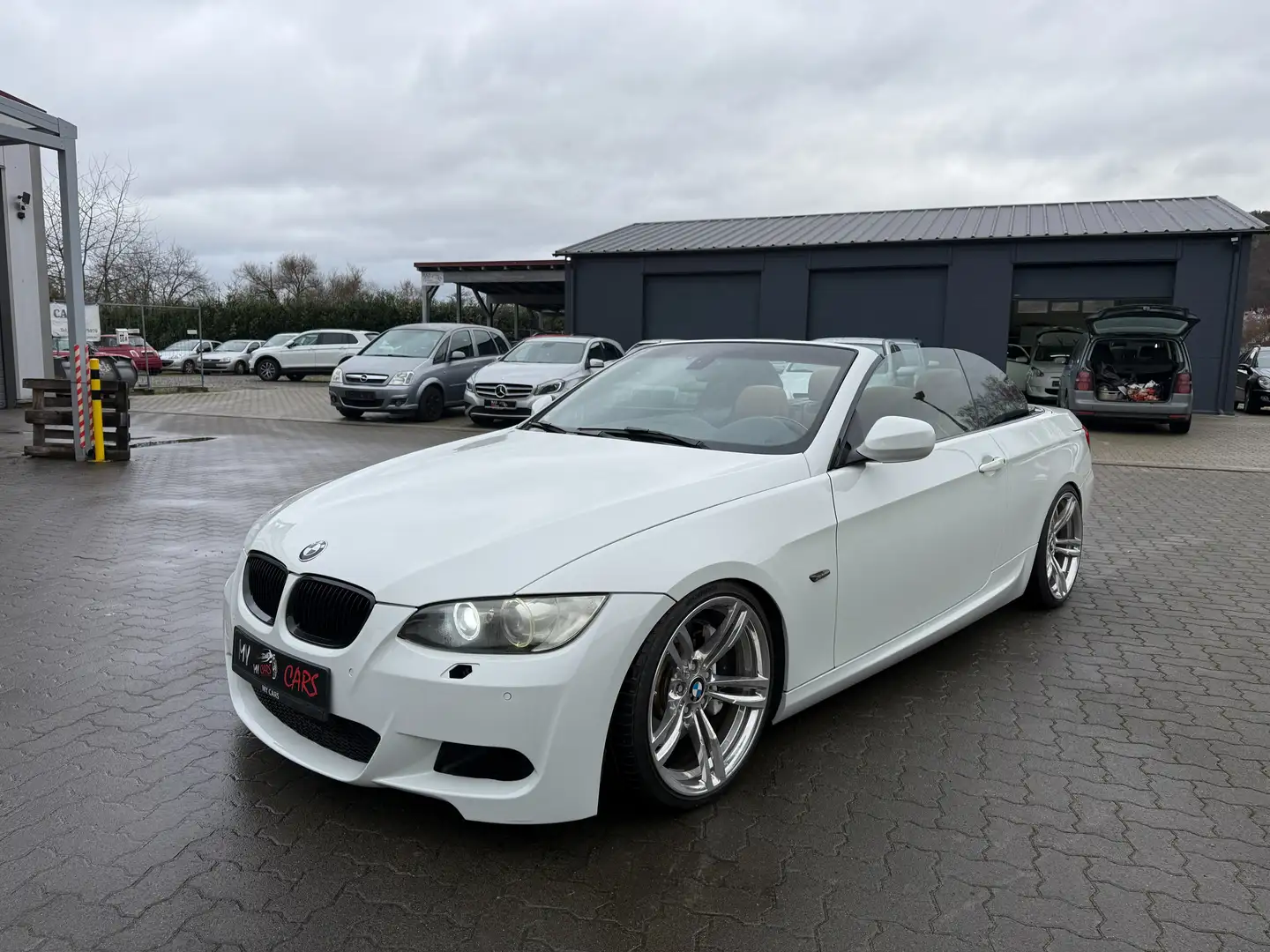 BMW 335 335i*H&R*Leder*Navi*19"Zoll*M-Paket*Sportgetriebe* Weiß - 2