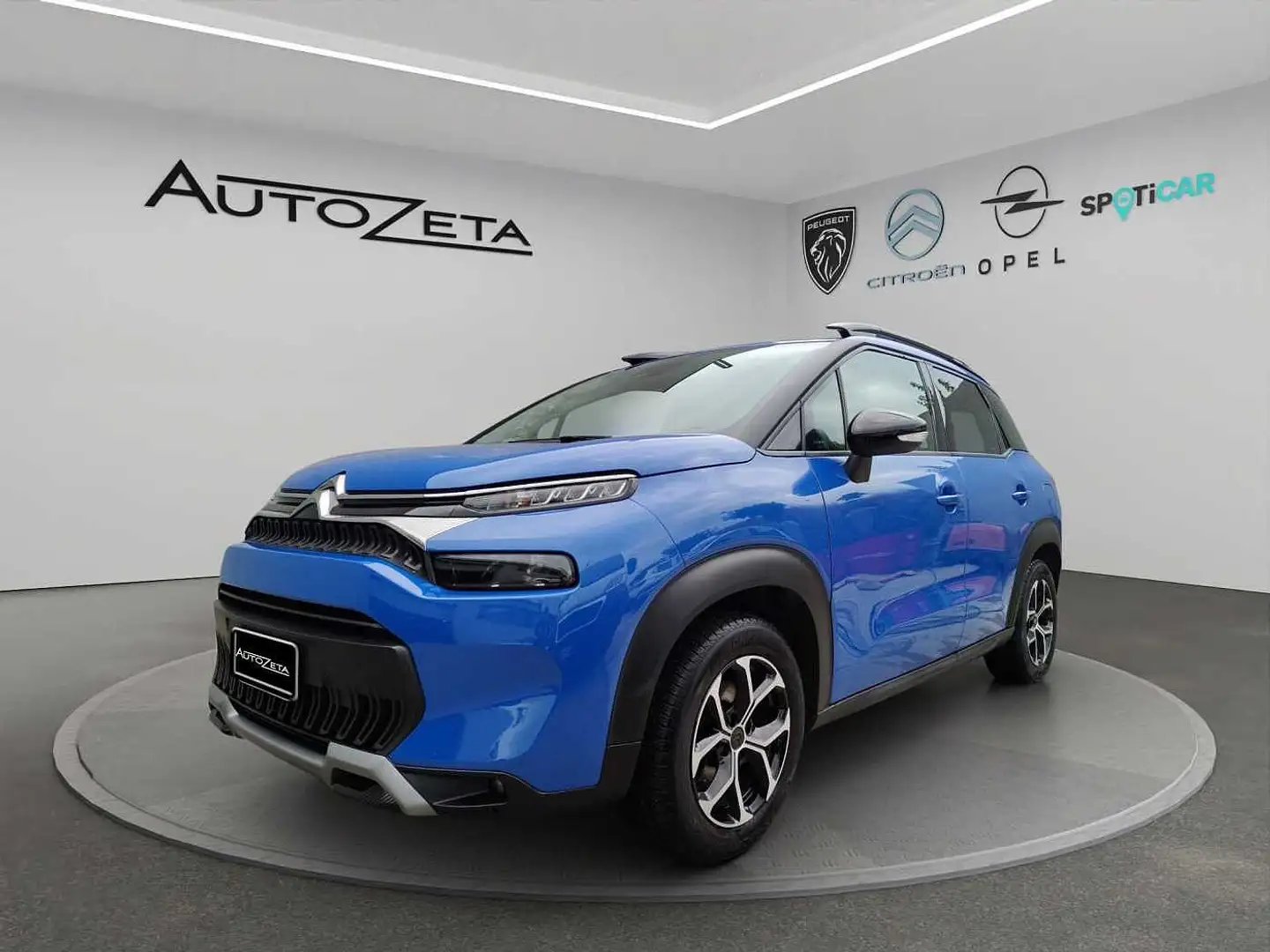 Citroen C3 Aircross 1ª s. PureTech 110 S&S Shine Blu/Azzurro - 1