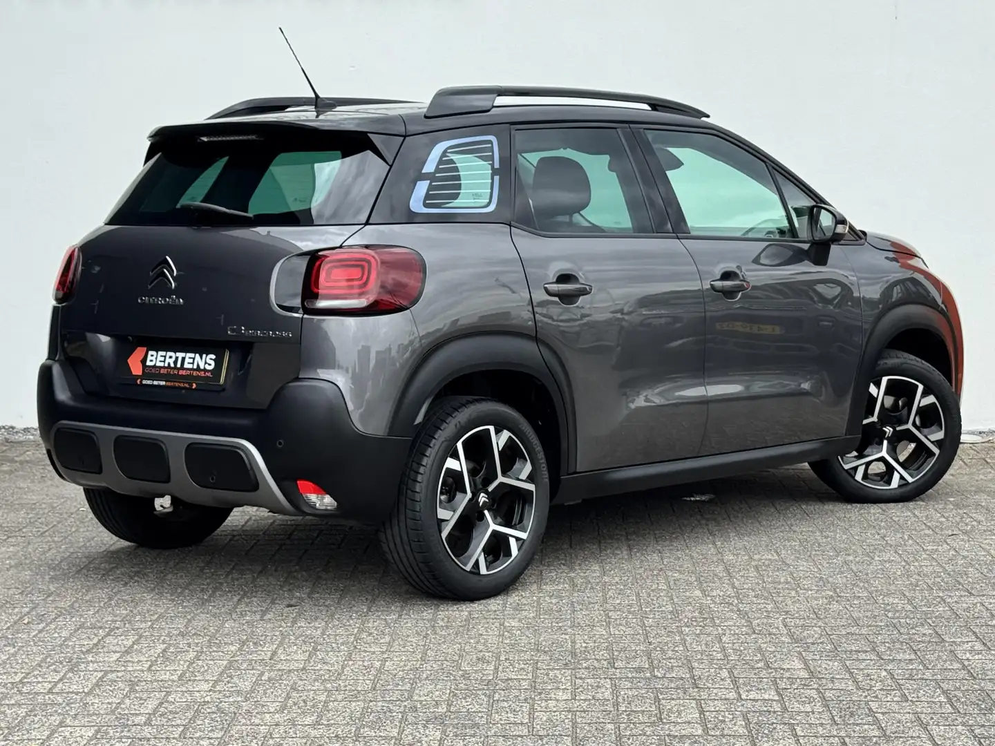 Citroen C3 Aircross 1.2 PT 130 EAT6 Max | Parkeercamera | Navi | Apple Grigio - 2