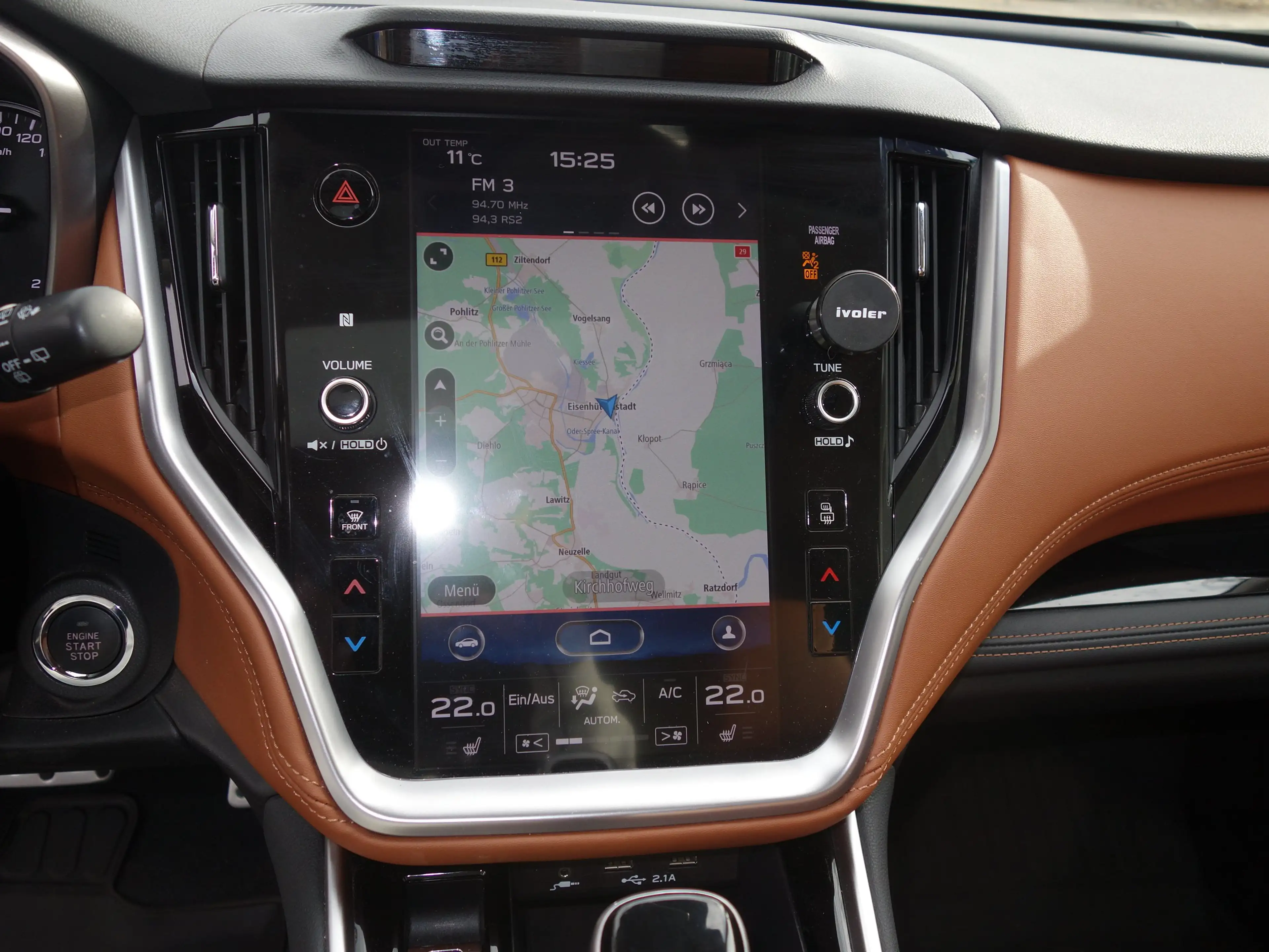 Subaru OUTBACK Outback 2.5i Lineartronic Platinum — photo 11