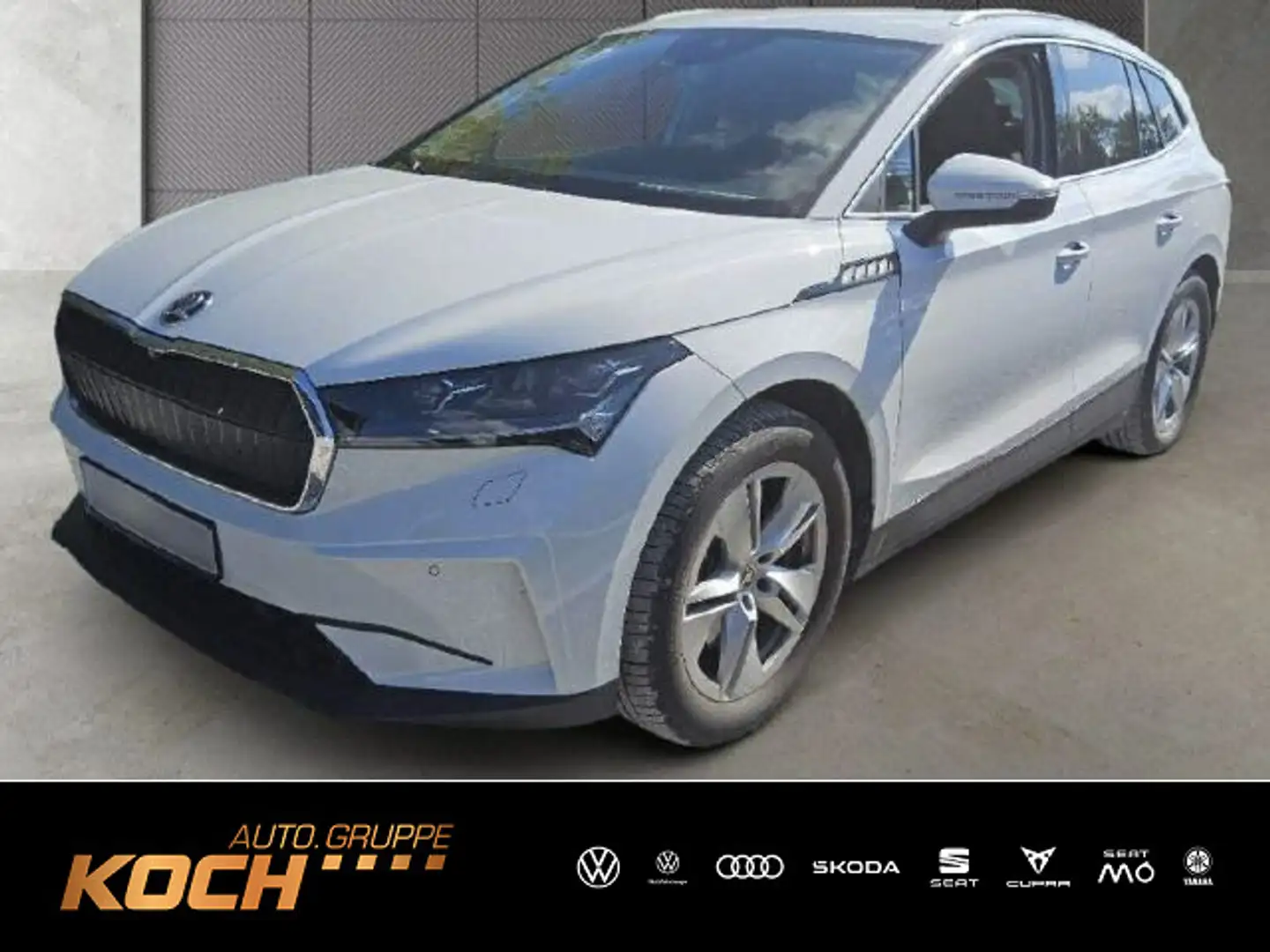 Skoda Enyaq iV 80 ecoSuite *NAVI*ACC*LED*RFK* Blanc - 1
