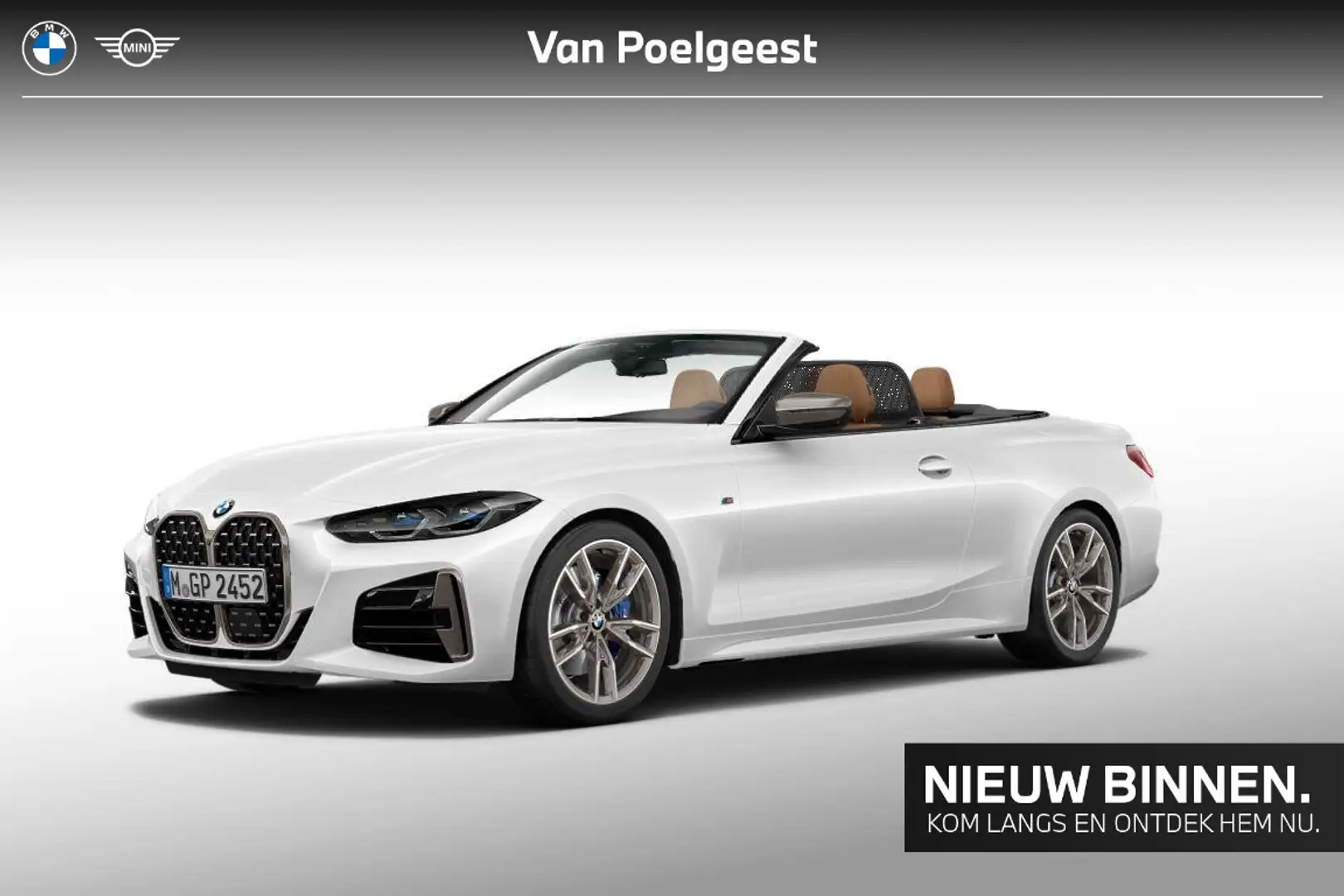 BMW 440 4 Serie Cabrio M440i xDrive Innovationspakket Aut. Blanco - 1