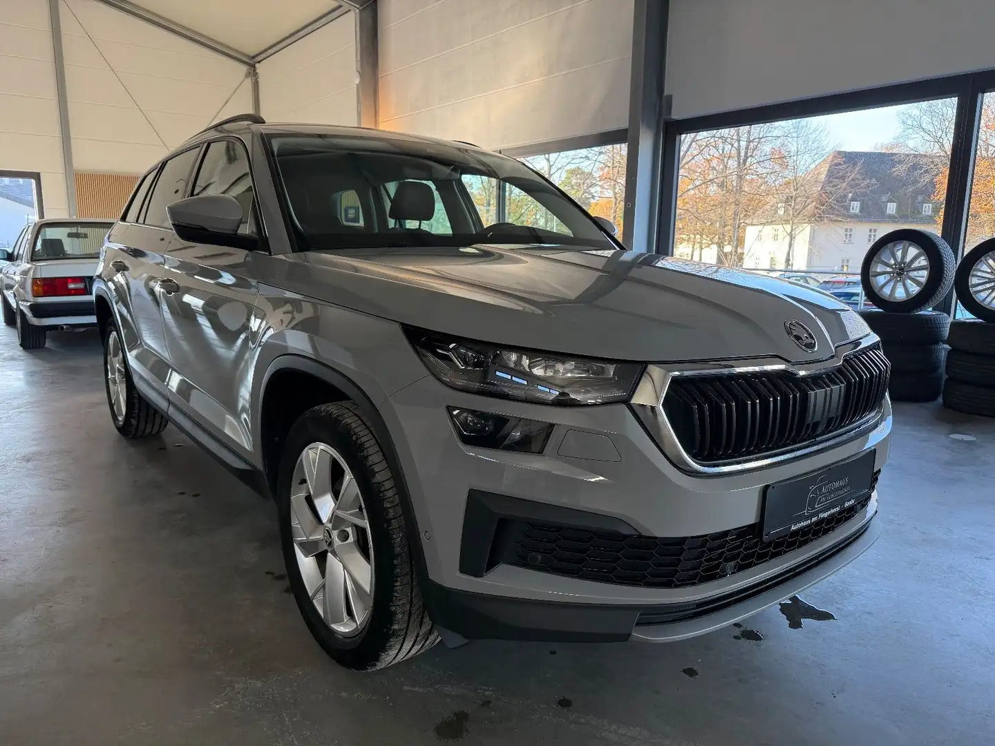 Skoda Kodiaq 2.0 TDI Tour Matrix/StandHZ/AHK/ACC Grau - 2