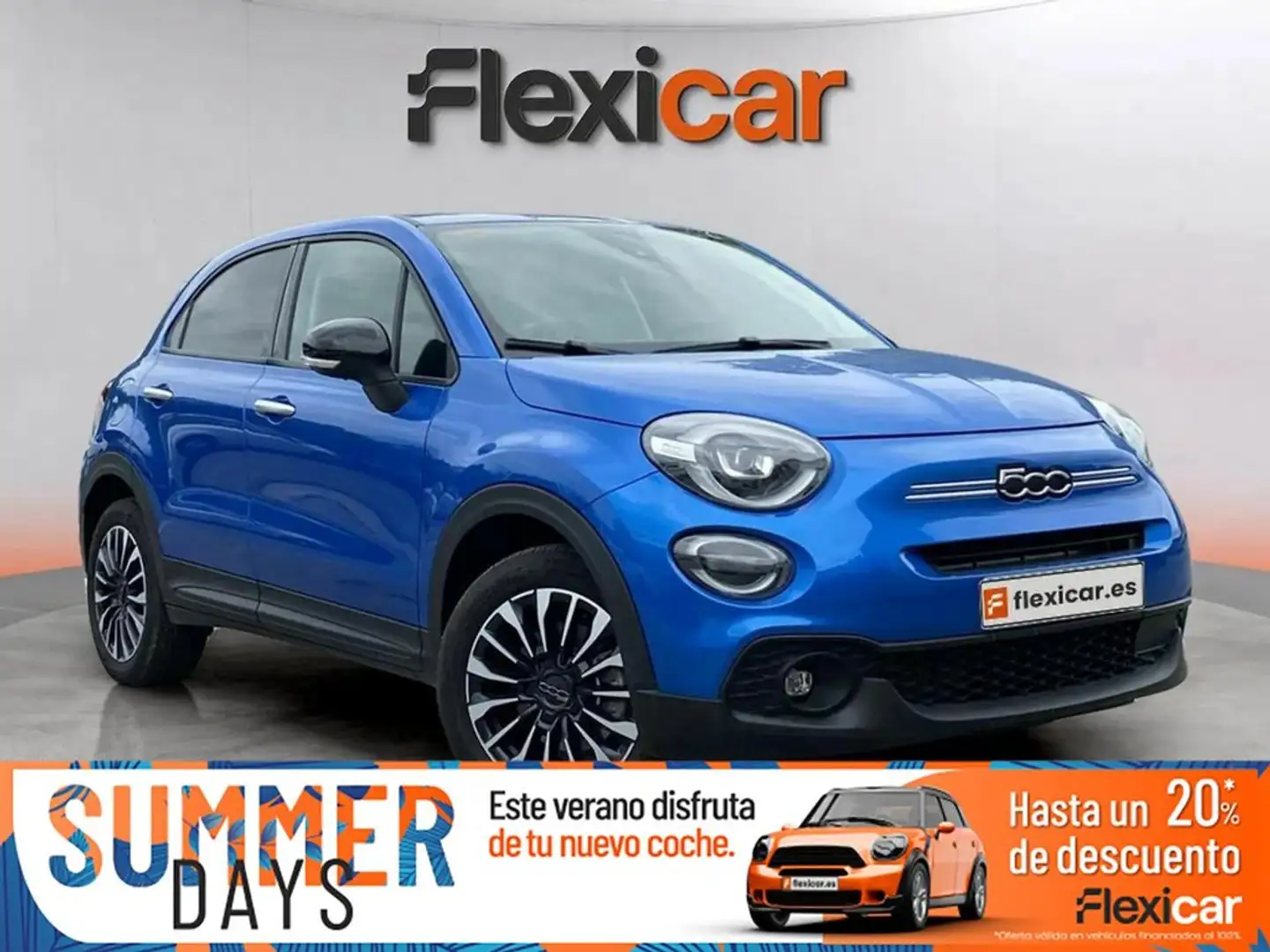 Fiat 500X 1.5 Hybrid 97kW (130cv) DCT Albastru - 1
