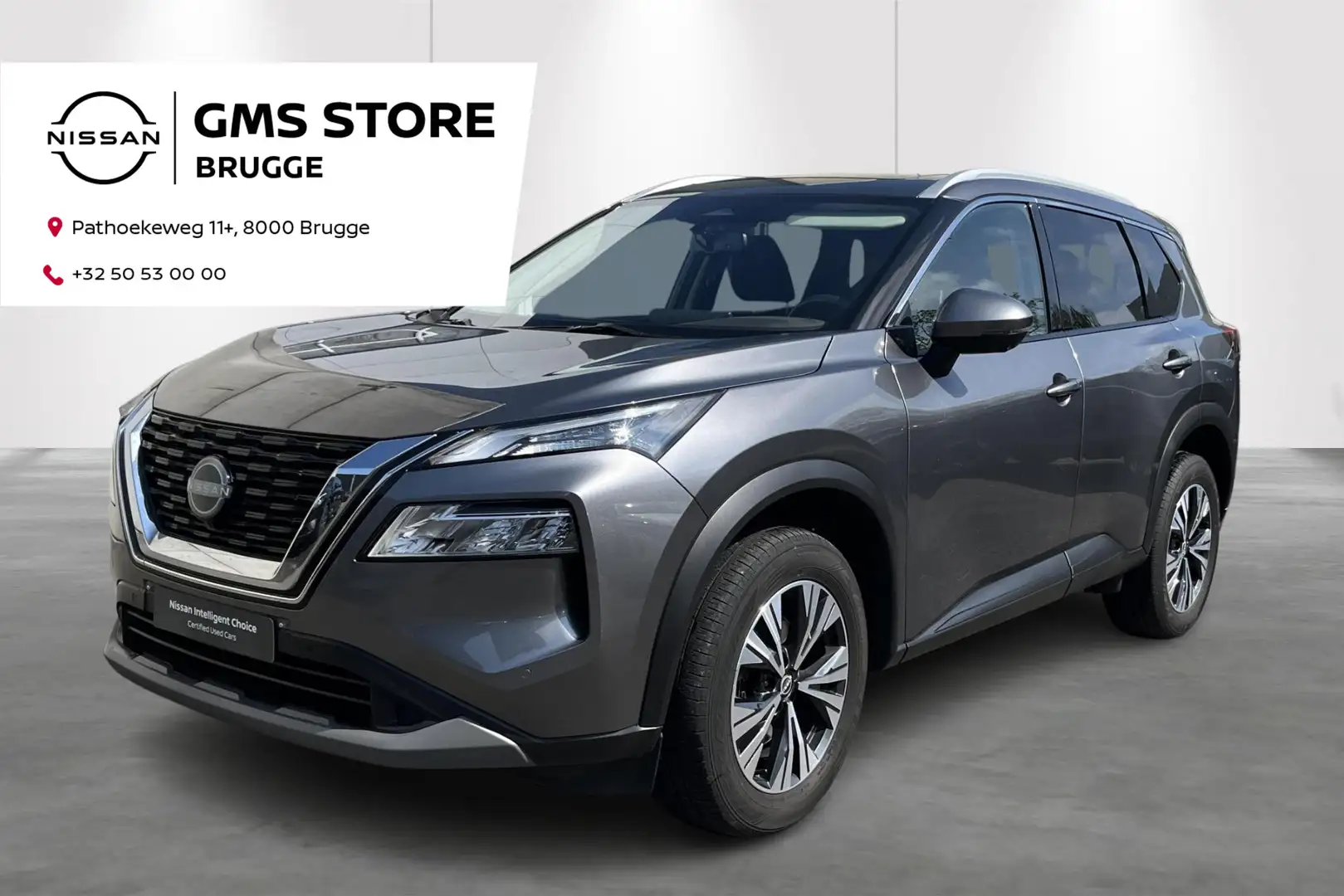 Nissan X-Trail Mhev 163 X-Tronic N-Connecta 7-zit Gris - 1