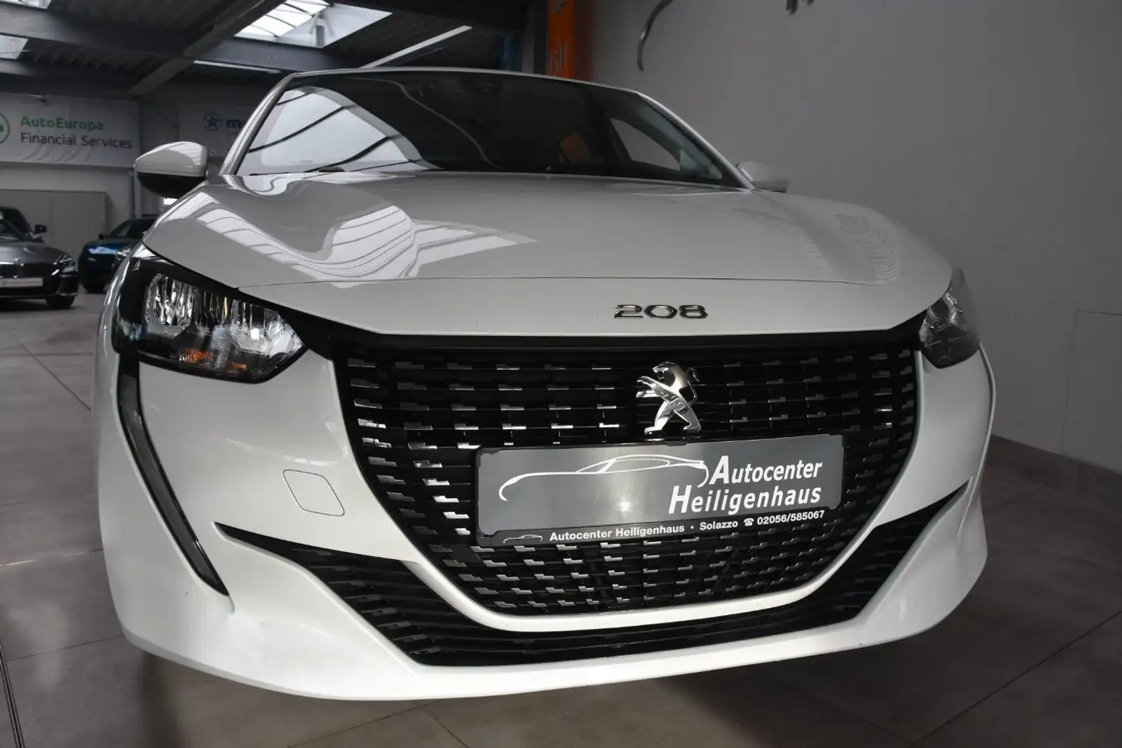 Peugeot 208 PureTech Business LED Navi Tempo Navi PDC Blanc - 1